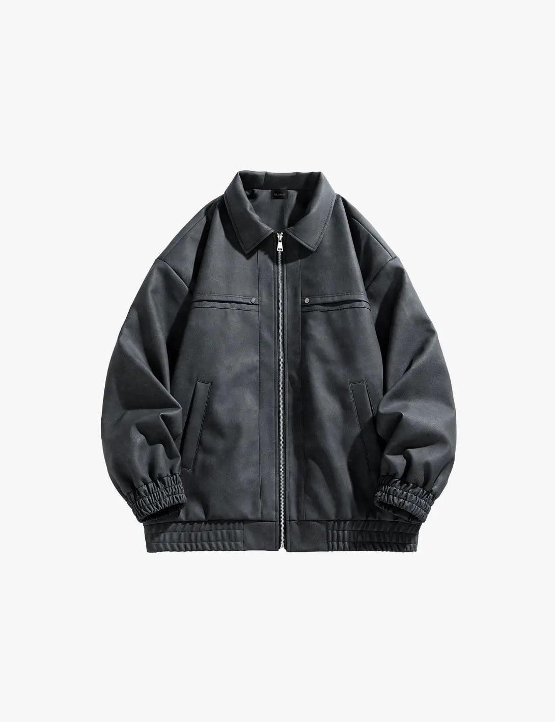 Fullneat Vintage Suede Bomber Jacket 