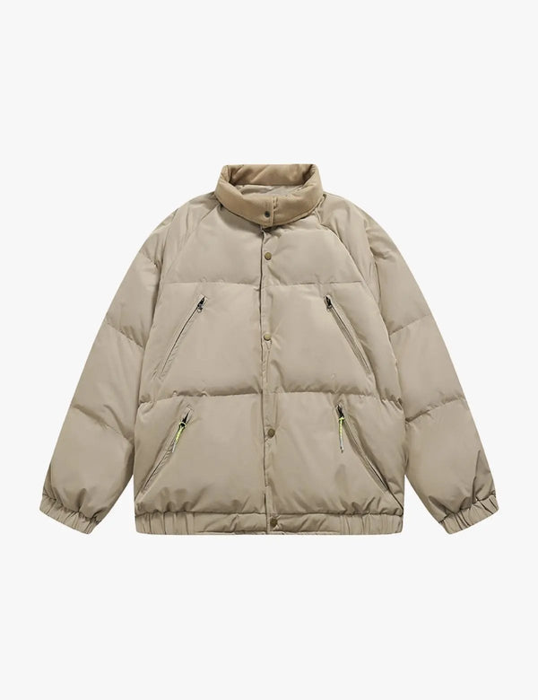 Fullneat Y2K Streetwear Oversized Puffer Jacket 