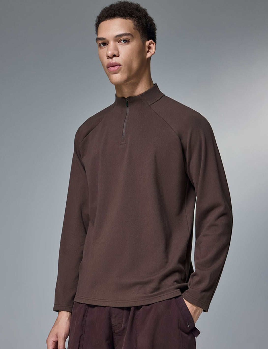 Fullneat Base Solid Sports Sweatshirts 5