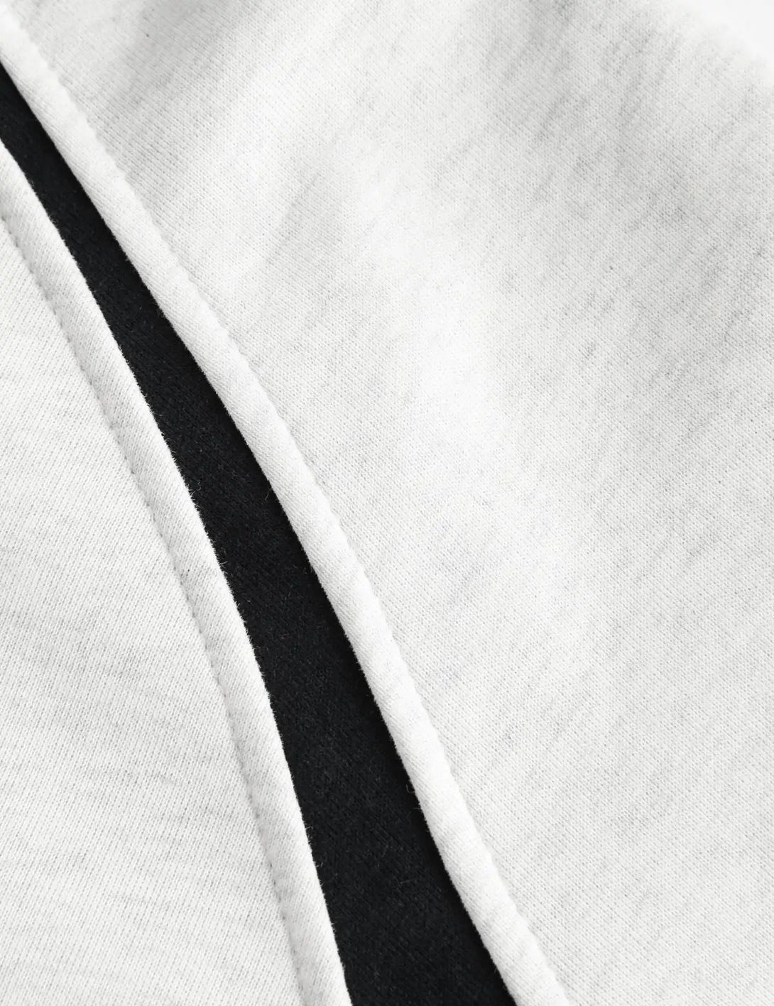 Fullneat Essentials Grey Zip Up Hoodie - Details