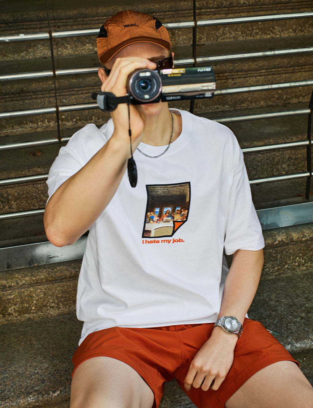 Fullneat Hate Job Graphic Print Tee 5