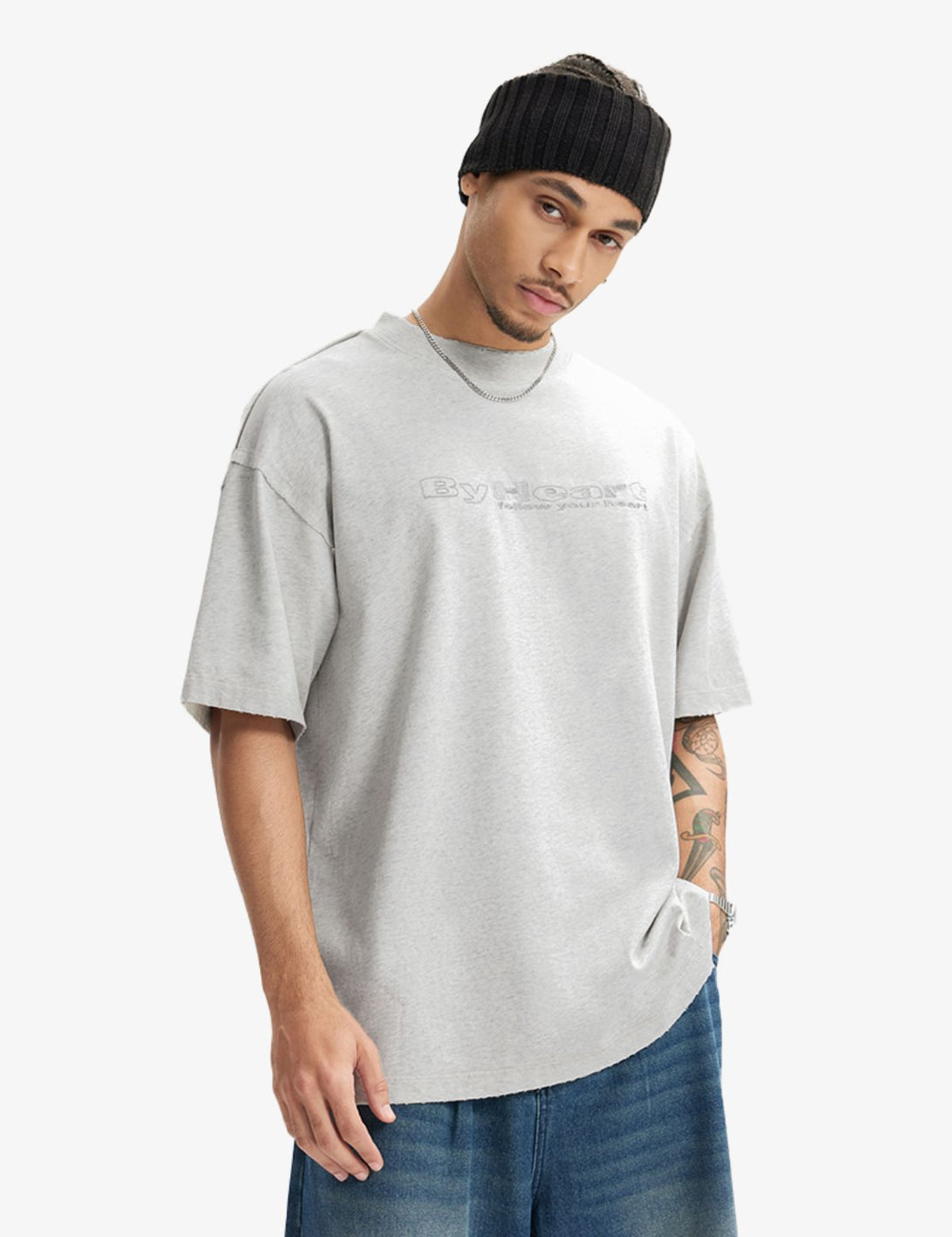 Fullneat Heart Graphic Print Tee 6