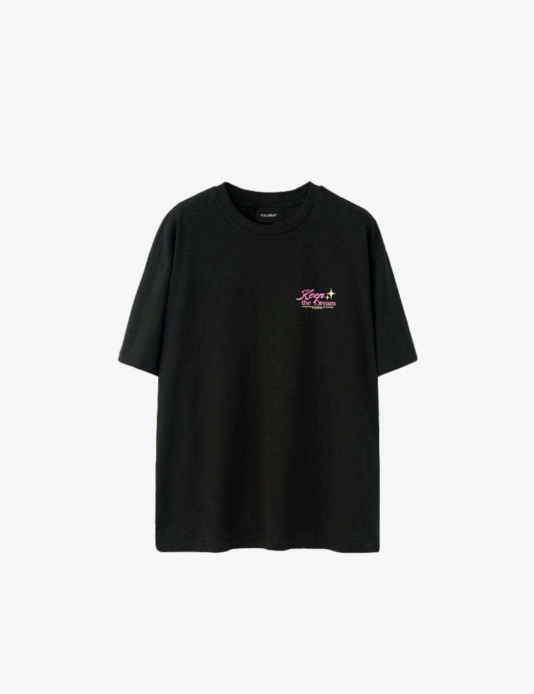 Fullneat Keep Dream Vintage Graphic Tees - Black Front