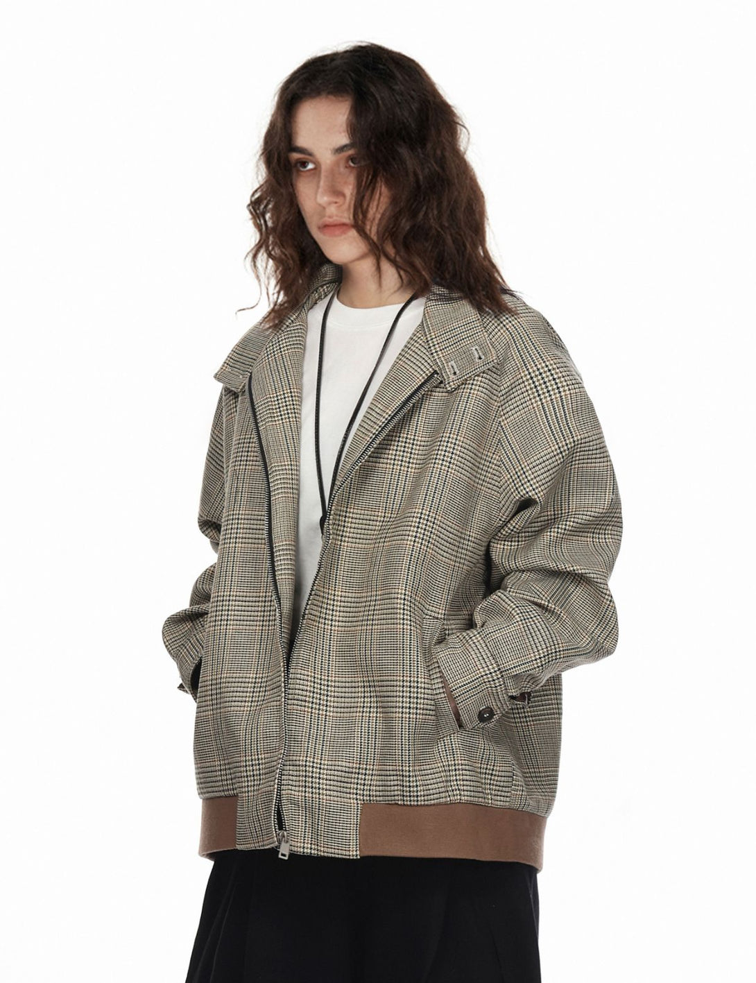 Fullneat Vintage Zip Up Reversible Jacket Fullneat