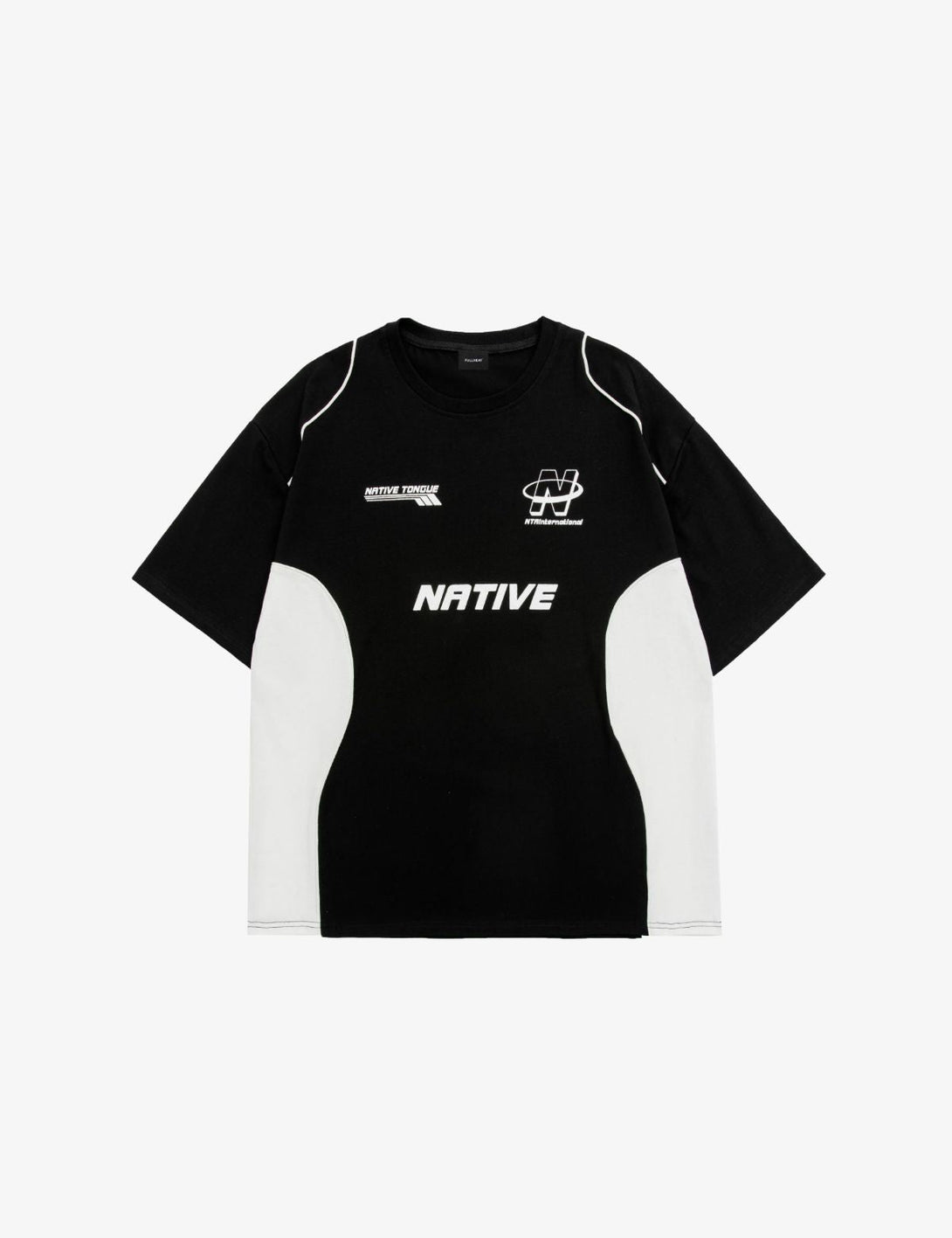 Fullneat 7 Vintage Racing Tee - Black Front