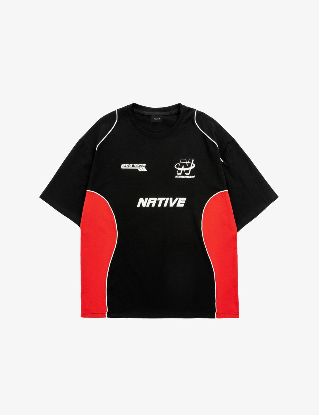Fullneat 7 Vintage Racing Tee - Red Front