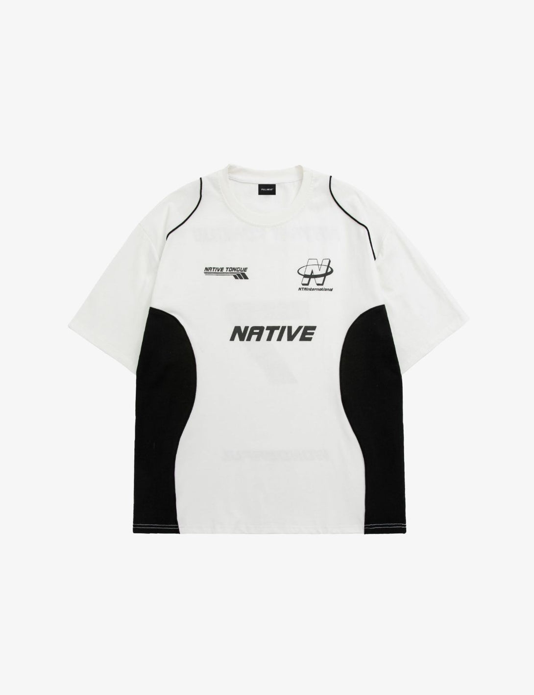 Fullneat 7 Vintage Racing Tee - White Front