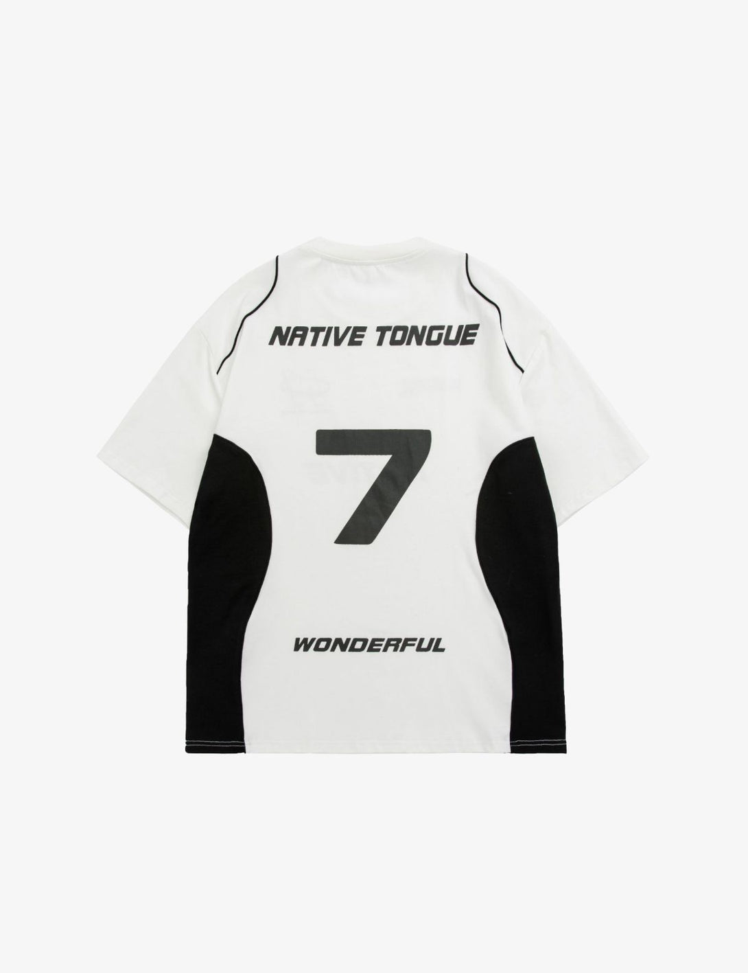 Fullneat 7 Vintage Racing Tee - White Back