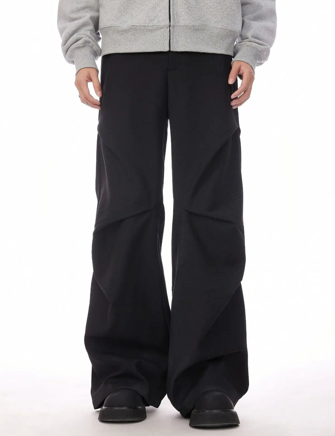Fullneat Ruched Baggy Cargo Pants Fullneat