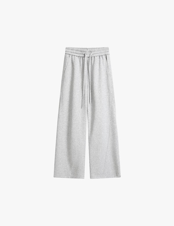 Fullneat Essential Cargo Sweatpants - Grey Front