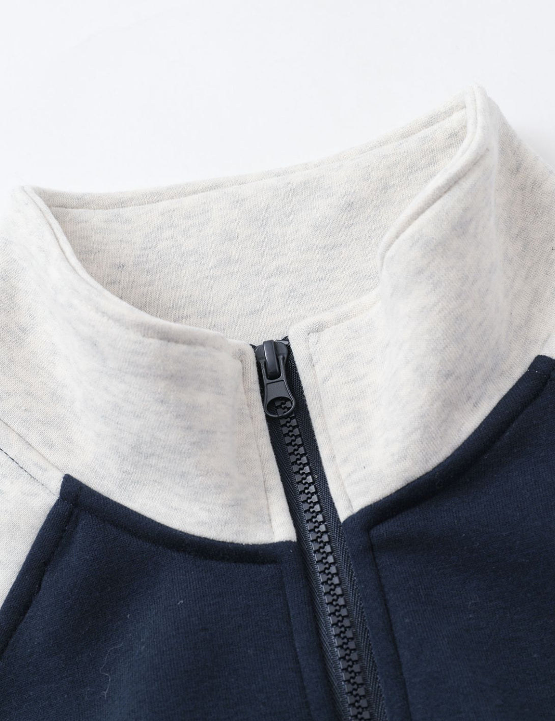Fullneat Sports Grey Polo Hoodie - Details