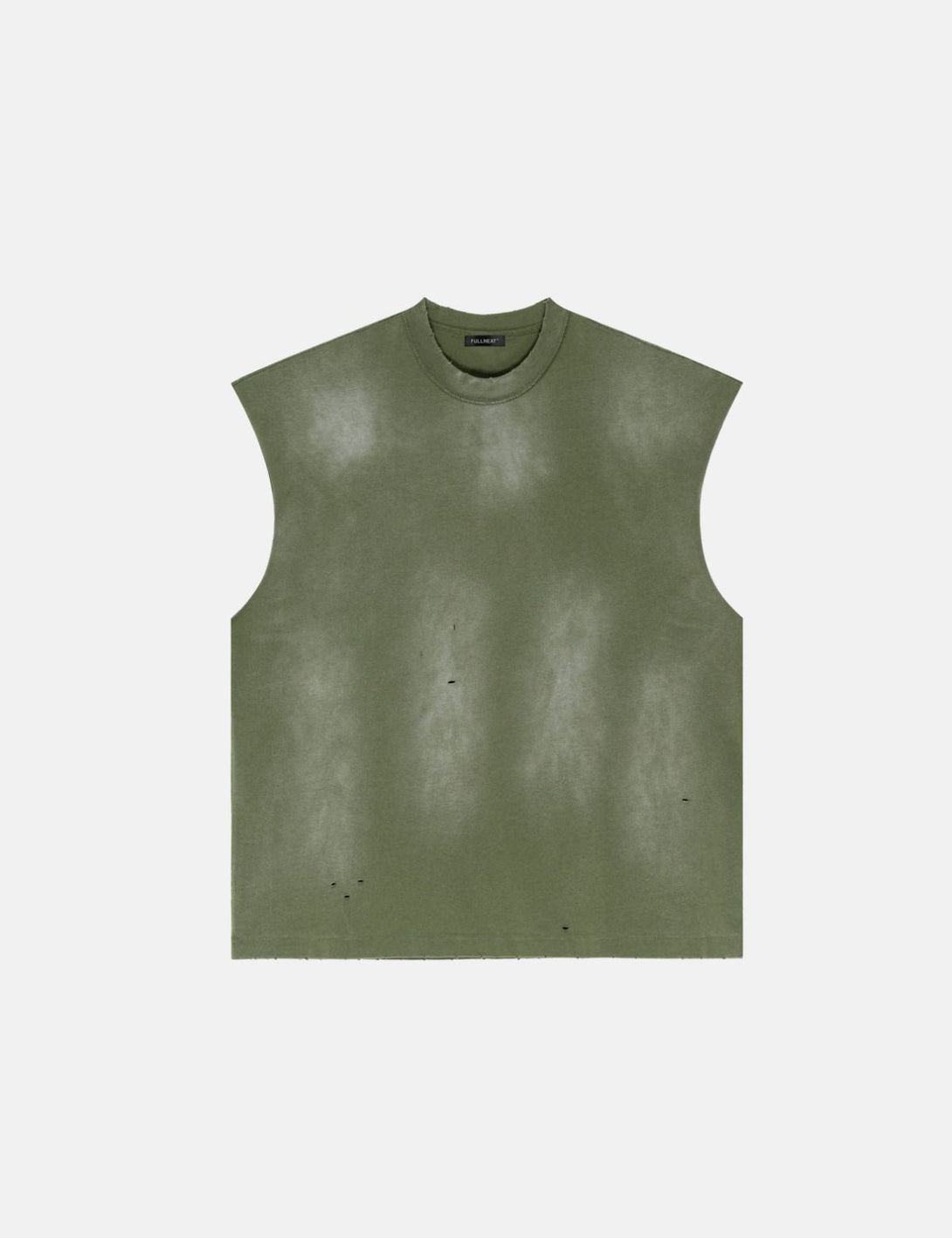Fullneat Sport Vintage Sleeveless Tee - Army Green