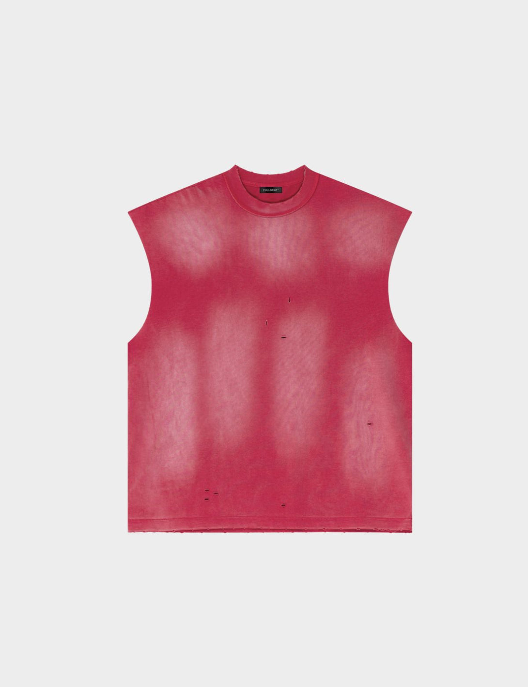 Fullneat Sport Vintage Sleeveless Tee - Red