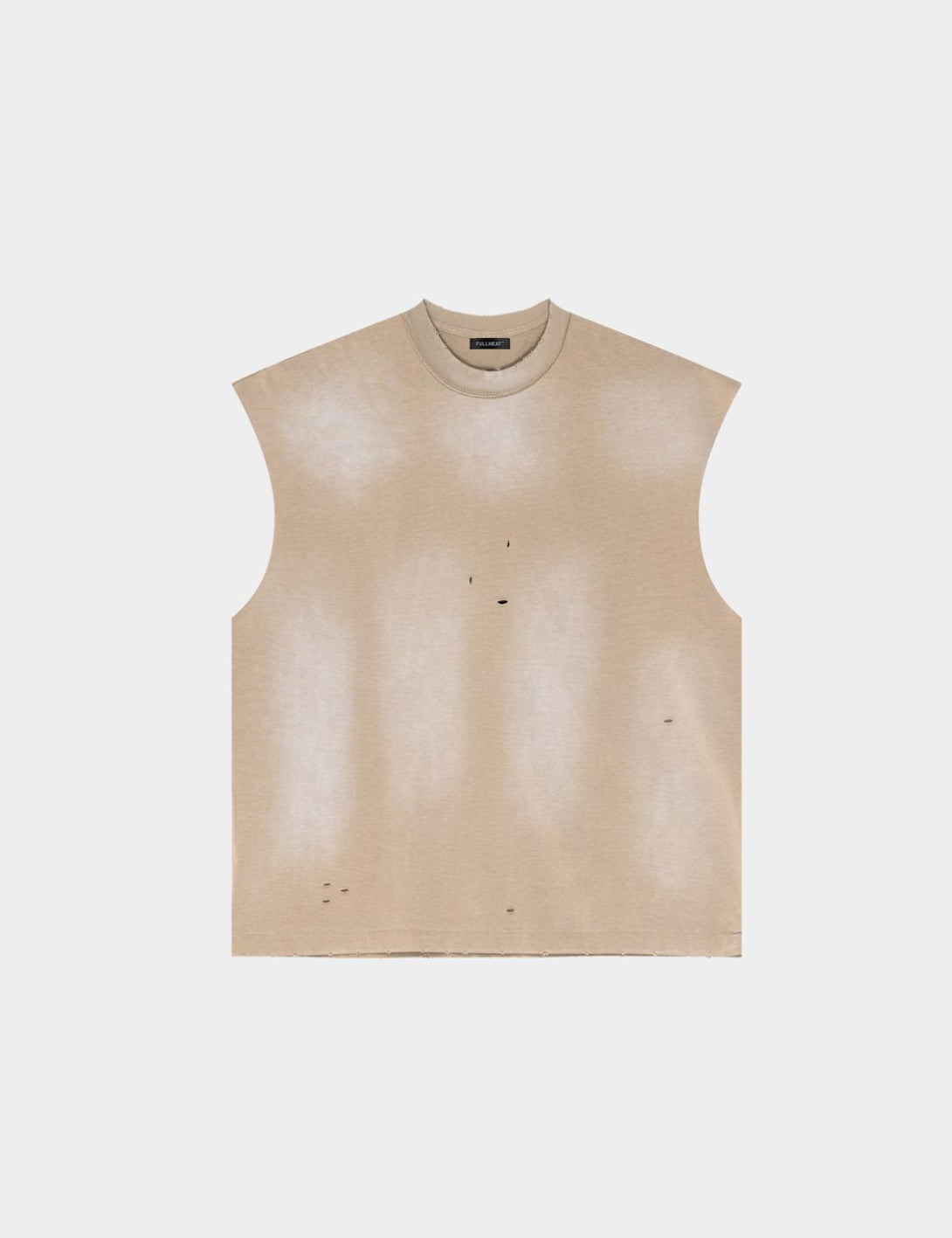 Fullneat Sport Vintage Sleeveless Tee - Khaki