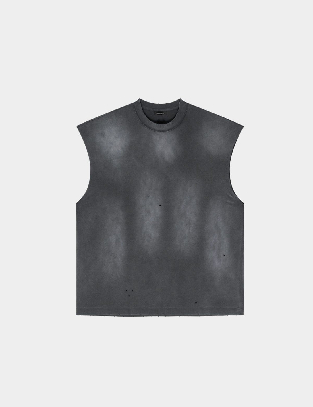 Fullneat Sport Vintage Sleeveless Tee - Dark Grey