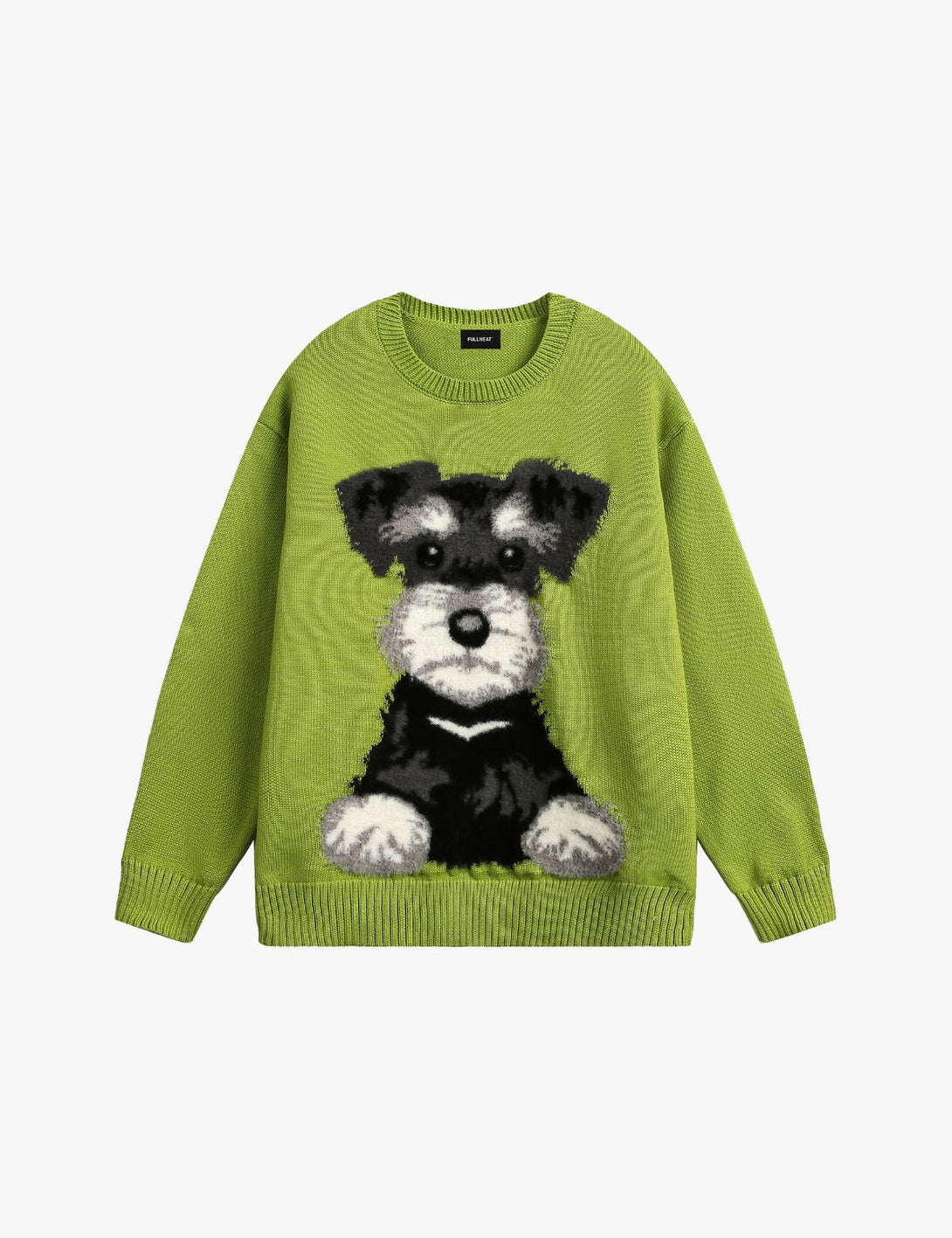 Fullneat Cute Dog Graphic Sweater Fullneat