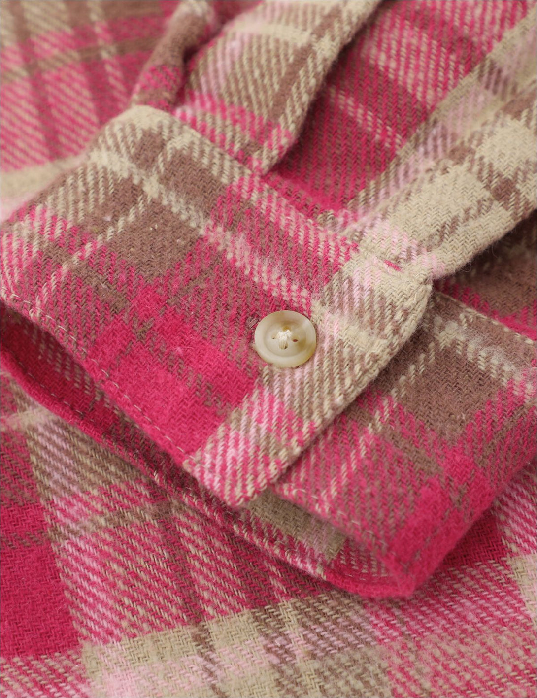 Fullneat Floral Pink Long Sleeve Shirt - Details
