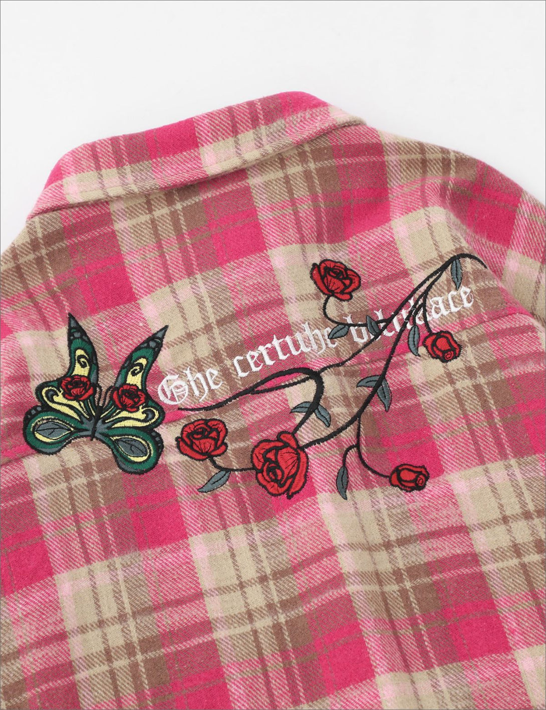 Fullneat Floral Pink Long Sleeve Shirt - Details